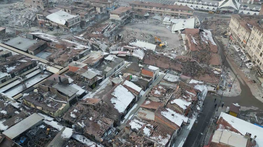 Depremin Vurduğu Malatya’daki Yıkım Havadan Görüntülendi