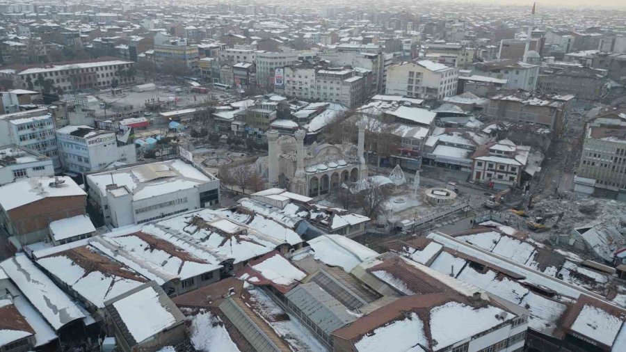 Depremin Vurduğu Malatya’daki Yıkım Havadan Görüntülendi