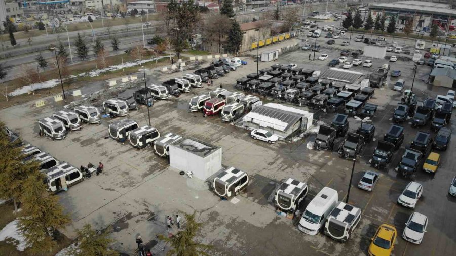 Karavanlar Deprem Bölgesi Malatya’da Afetzedelere Tahsis Edildi