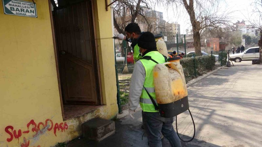 Osmaniye’de Çadır Kent Ve Sokaklar İlaçlanıyor