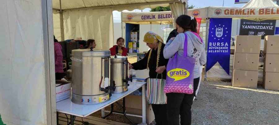 Gemlik Belediyesinin Kurduğu Konteyner Kentte 2 Bini Aşkın Depremzede Barınacak