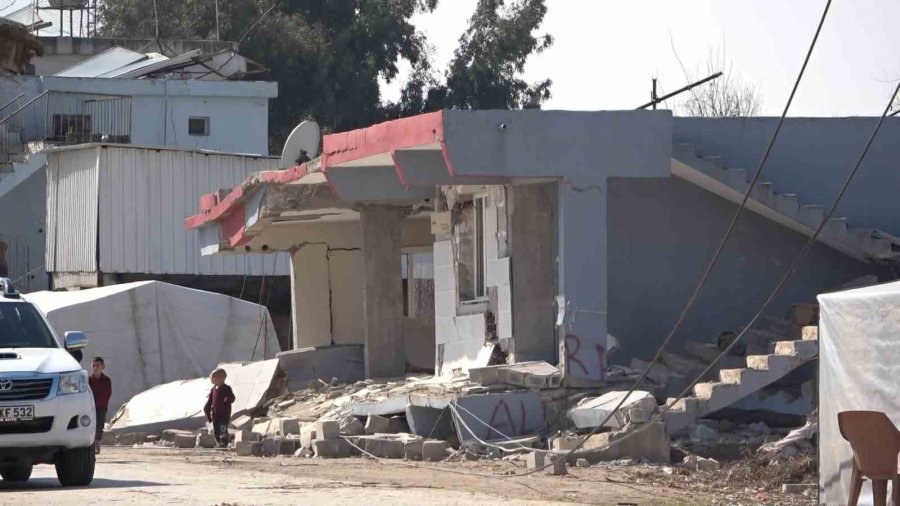 Suriye Sınırındaki Reyhanlı, Depremler Sonrası Havadan Görüntülendi