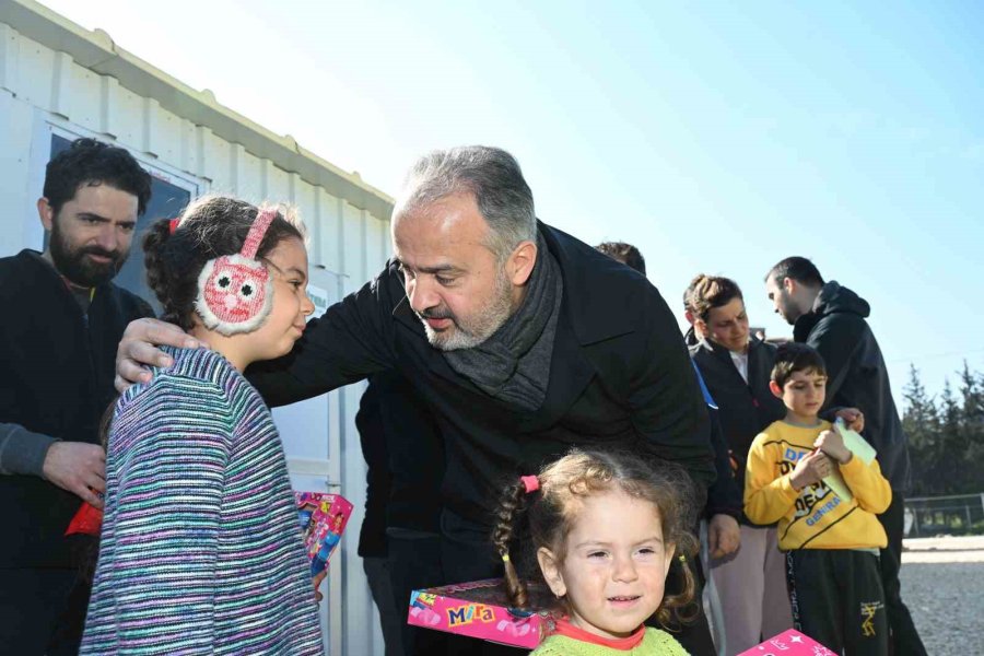 Bursa Büyükşehir’den Hatay’a Konteyner Kent