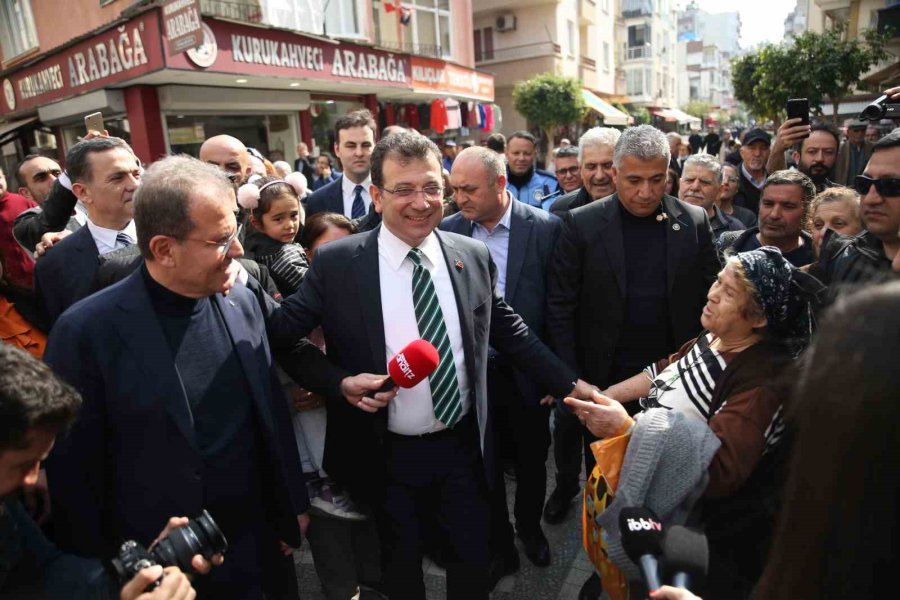 İbb Başkanı Ekrem İmamoğlu Mersin’de