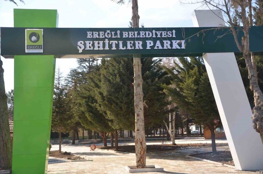 Ereğli’de Parklar Yenileniyor