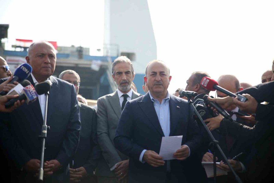 Mısır’dan Gelen Yardım Gemisi Mersin Limanına Ulaştı