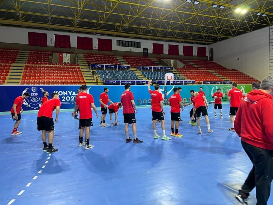 A Milli Erkek Hentbol Takımı’nda Lüksemburg Maçı Hazırlıkları Başladı