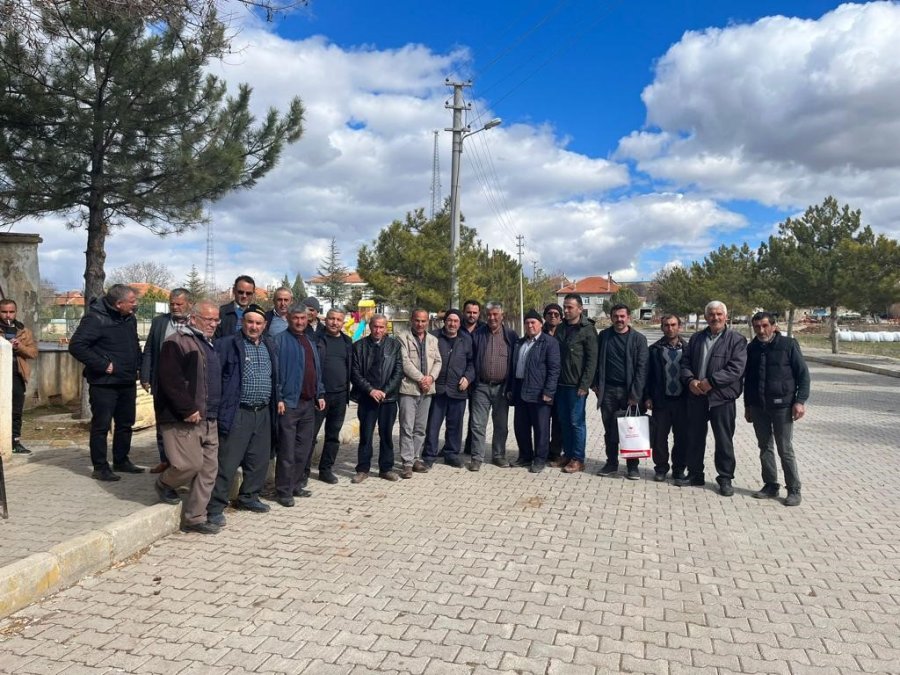 Beyşehir’de Çiftçi Eğitim Toplantıları Sürüyor