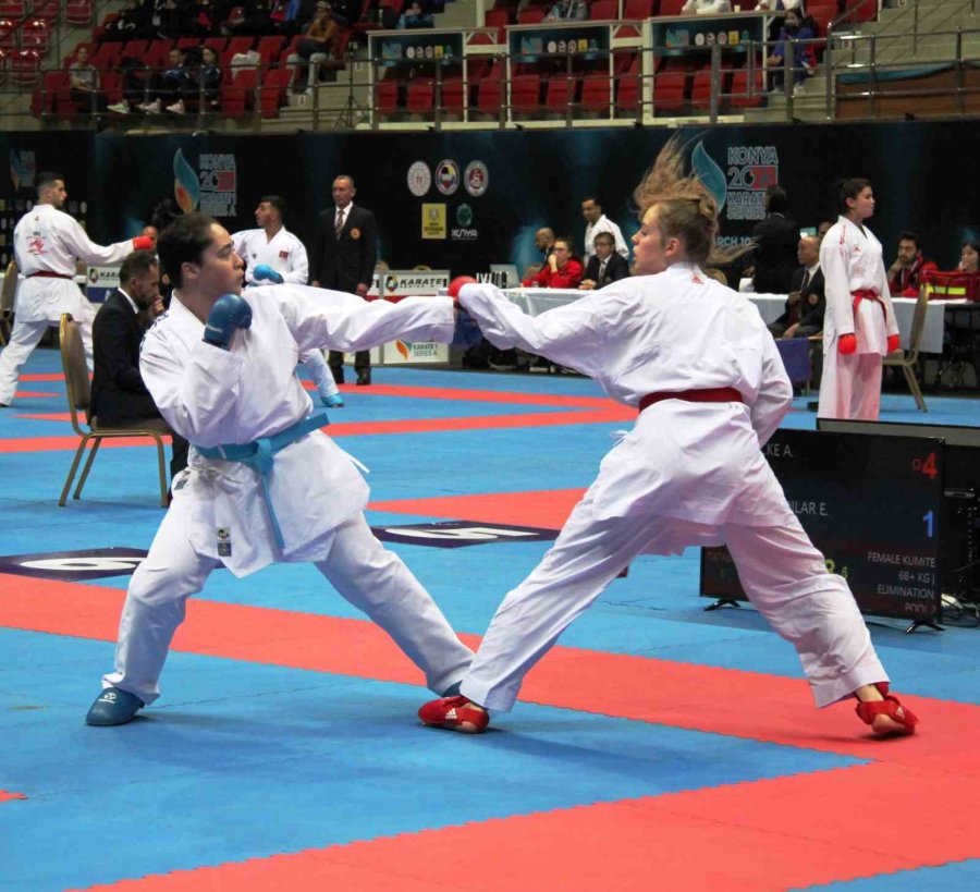 Konya’da Karate 1-series A Müsabakaları Başladı