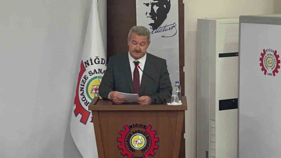 Niğde Osb’de Mustafa Altunbaş Güven Tazeledi