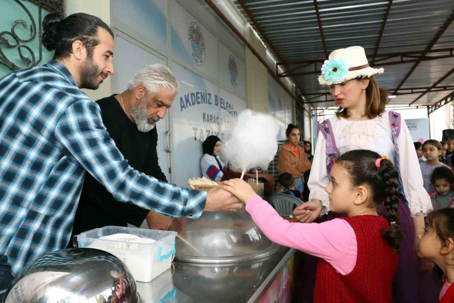 Akdeniz Belediyesinden Depremzede Çocuklara Özel Moral Etkinliği