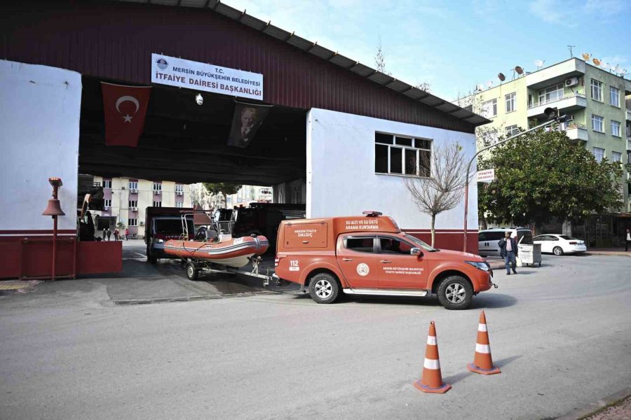 Mersinli Dalgıçlar Şanlıurfa’da Arama Kurtarma Çalışmalarına Katılacak