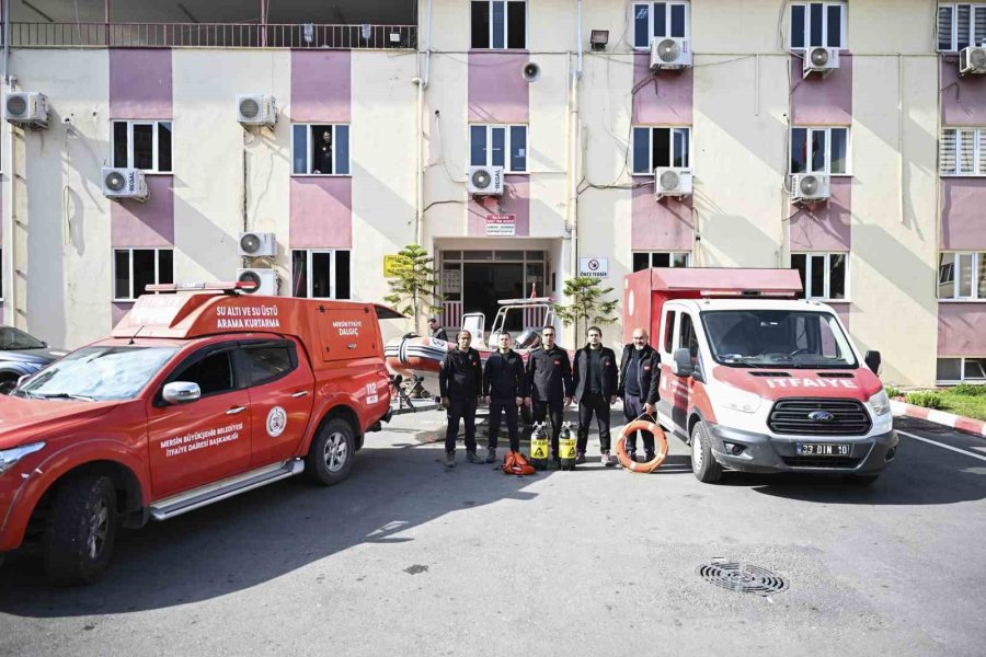 Mersinli Dalgıçlar Şanlıurfa’da Arama Kurtarma Çalışmalarına Katılacak