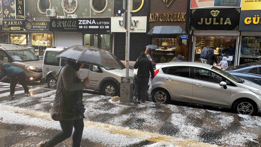 Mersin’de Sağanak Sonrası Gökkuşağı Renkli Görüntüler Oluşturdu