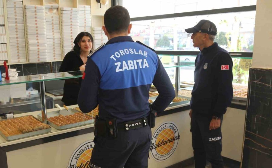 Toroslar’da Fırınlara Ramazan Denetimi