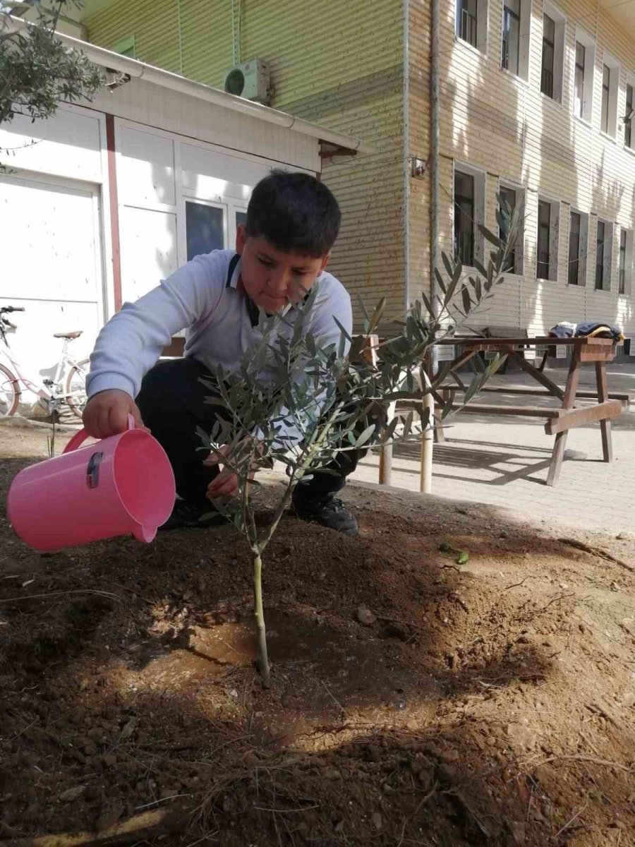 Mersin’in Tüm Okullarında ’yarın Sen De Bir Fidan Dik’ Etkinliği