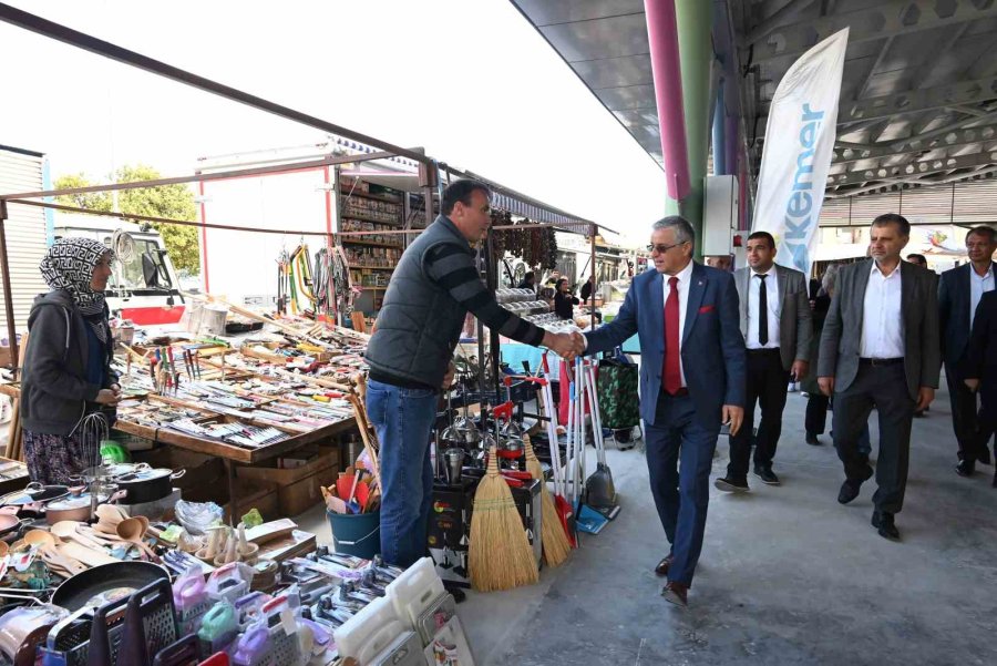 Çamyuva Kapalı Pazar Yeri Dualarla Açıldı