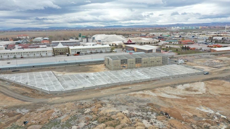 Karatay Belediyesi Parke Ve Bordür Üretim Tesisi Kuruyor