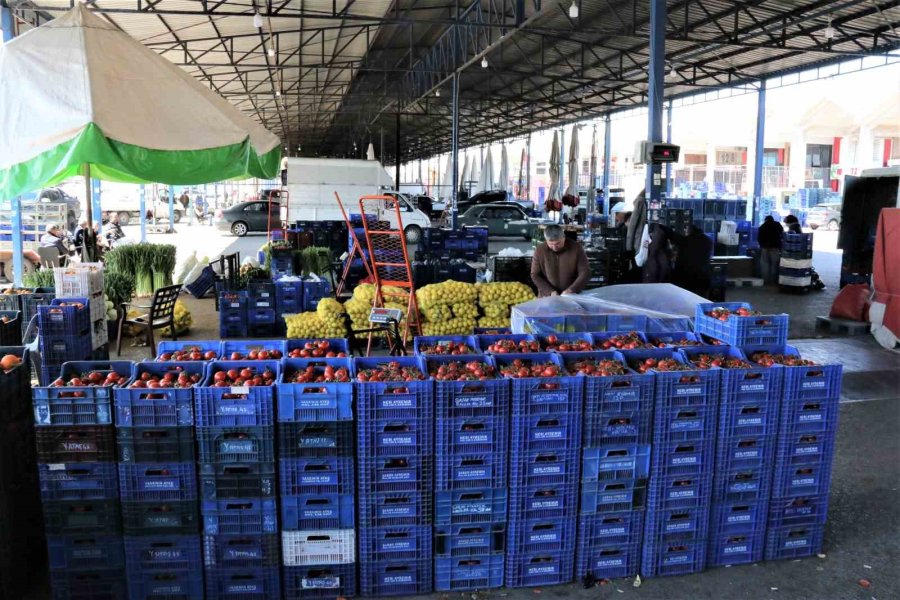 Antalya Hali’nde Bahar Hareketliliği: Ürün Fiyatları Yüzde 50 Düştü