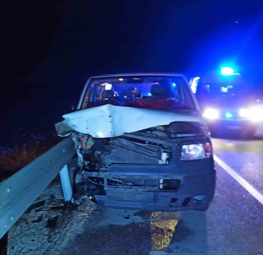 Antalya’da Trafik Kazası: 1 Ölü