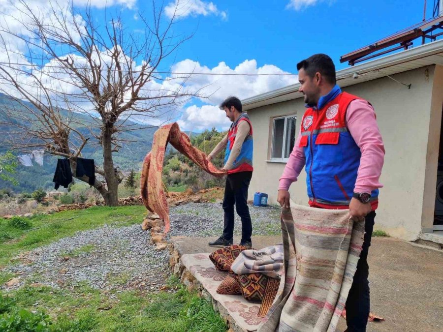 Vefa Birimi Ekipleri 3 Ayda 223 Hanede 313 Faaliyet Gerçekleştirdi