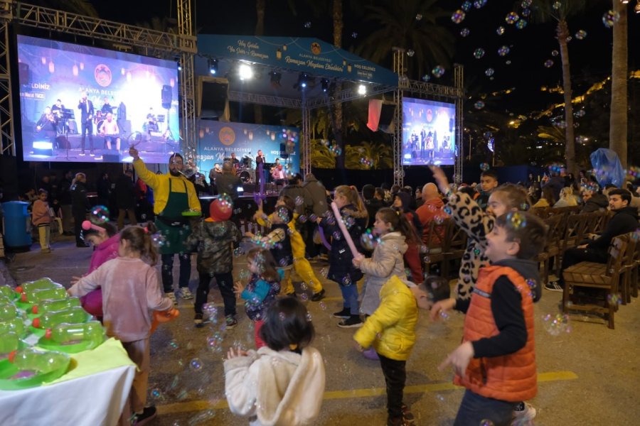 Alanya Belediyesi Ramazan Etkinlikleri Devam Ediyor