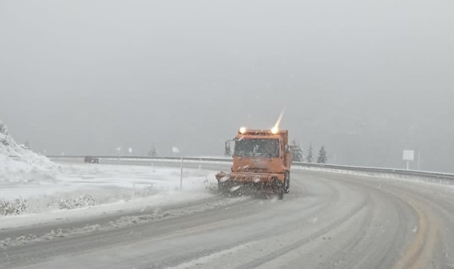 Antalya-konya Karayolunda 20 Santimetreye Kadar Ulaştı