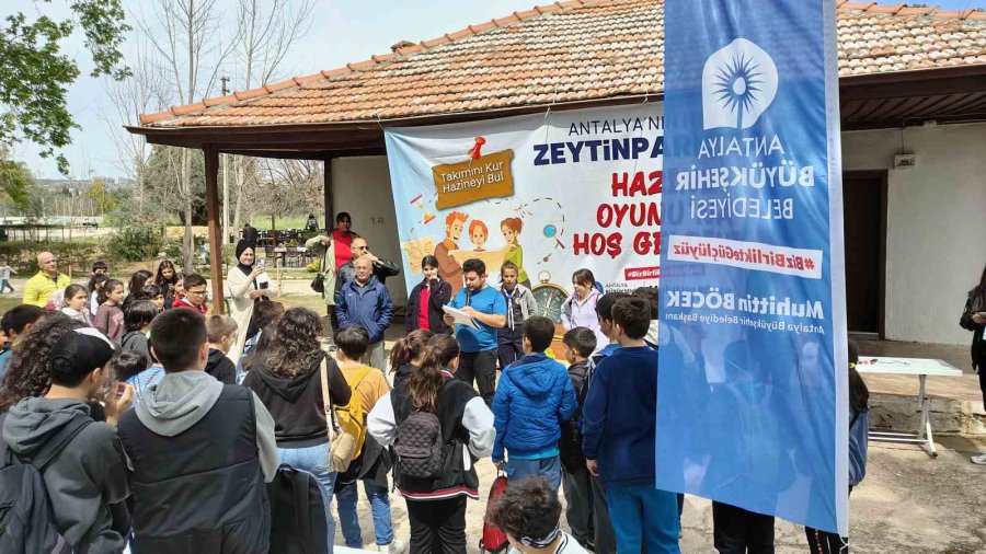 Zeytinpark’ta Gençler İçin ‘hazine’ Oyunu Düzenlendi