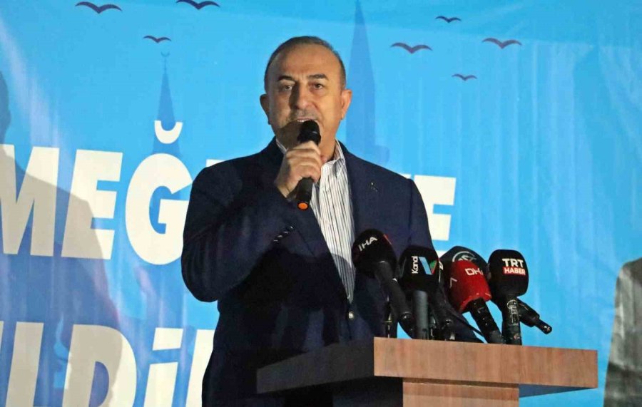 Bakan Çavuşoğlu’ndan Millet İttifakı’na Hdp Çıkışı: "2 Tane Oy Alacağız Diye Ülkeyi Mi Böldüreceksiniz?"