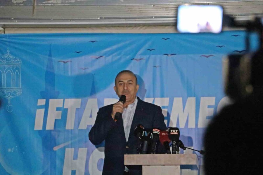 Bakan Çavuşoğlu’ndan Millet İttifakı’na Hdp Çıkışı: "2 Tane Oy Alacağız Diye Ülkeyi Mi Böldüreceksiniz?"