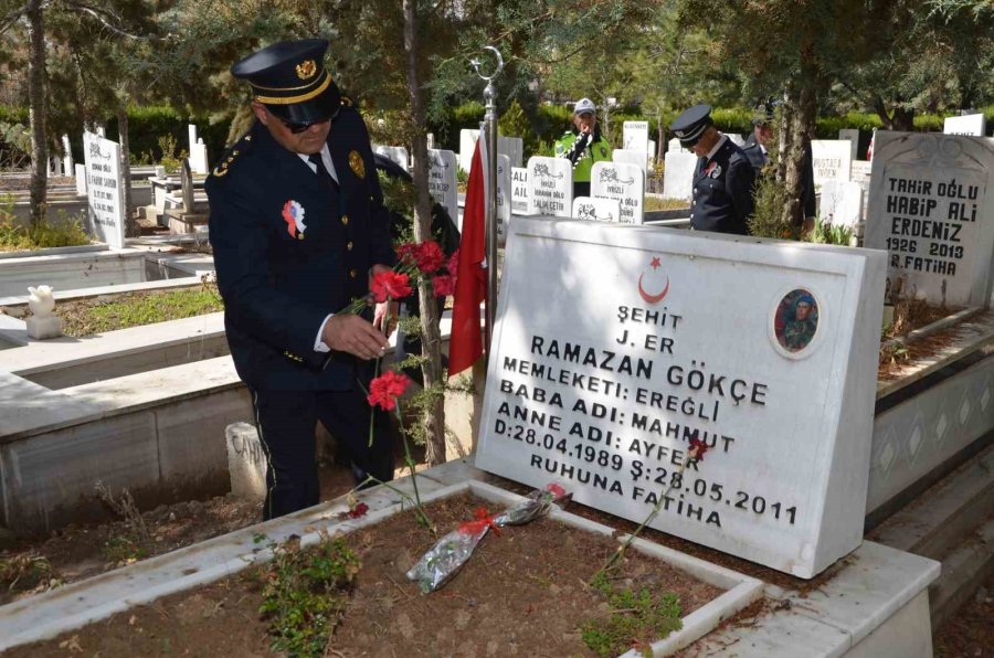 Ereğli’de Polis Teşkilatı’nın Kuruluş Yıldönümü Kutlandı