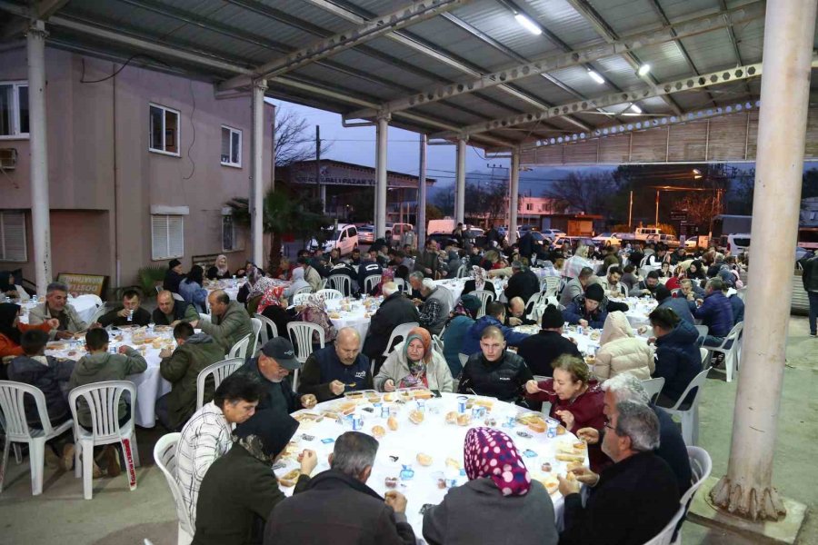 Döşemealtı İftar Sofrası Ilıca Mahallesi’nde