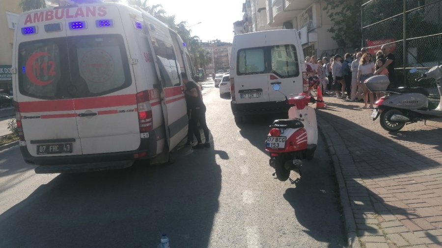 Aniden Önüne Çıkan Köpek Kaza Yapmasına Sebep Oldu