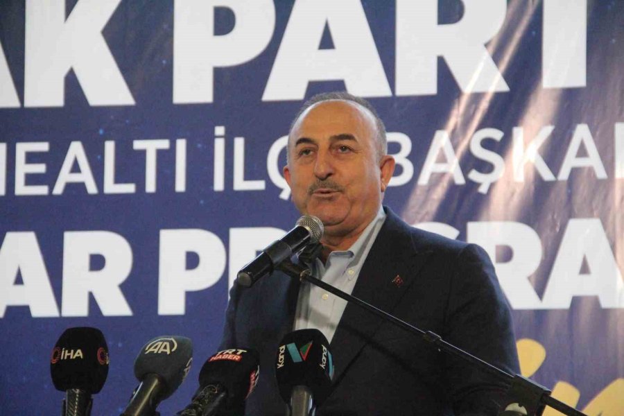 Dışişleri Bakanı Çavuşoğlu: "masayı Kendimiz Kuruyoruz, İstemediğimiz Masayı Da Yıkıp Atıyoruz"