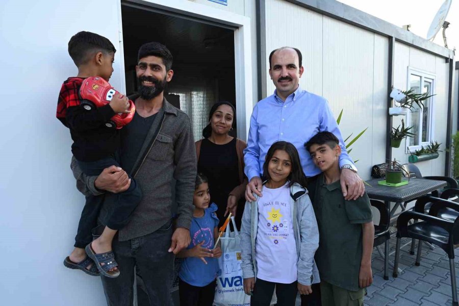 Hatay’a Kazandırılan Konya Konteyner Kent’in Birinci Etabının Açılışı Yapıldı