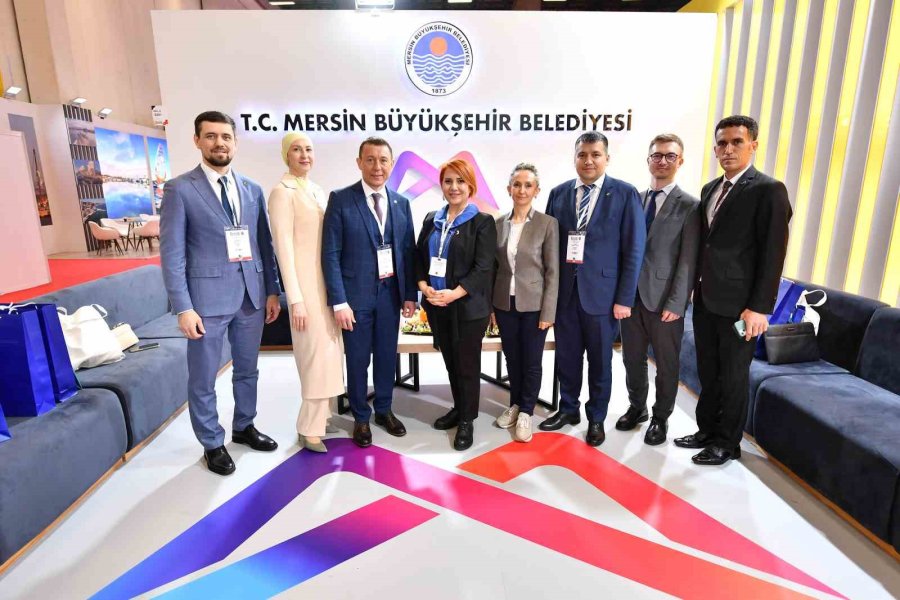 Mersin Büyükşehir Belediyesi Emıtt Fuarında Şehri Tanıttı