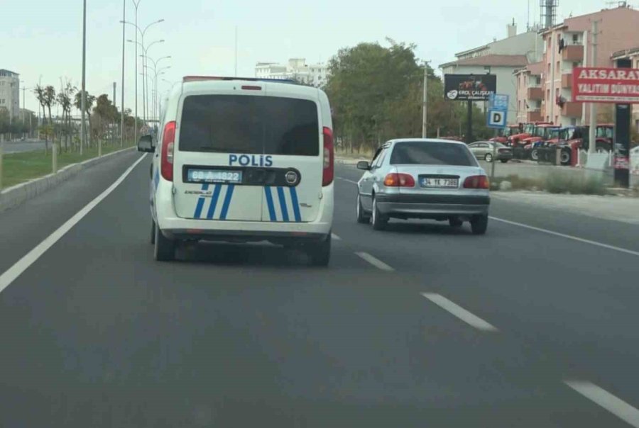 Aksaray’da Polis Hırsız Kovalamacası Film Sahnelerini Aratmadı