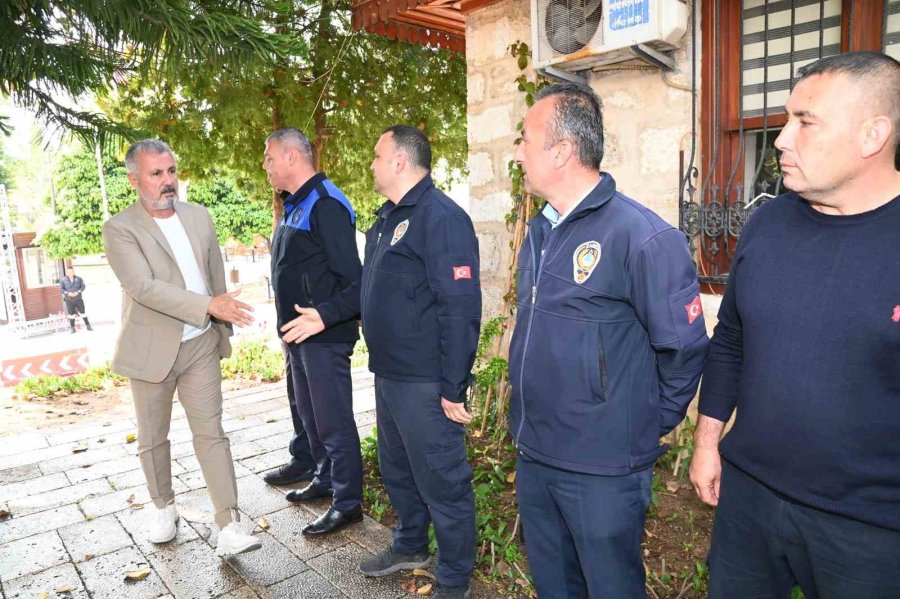 Başkan Şükrü Sözen Belediye Personeliyle Bayramlaştı