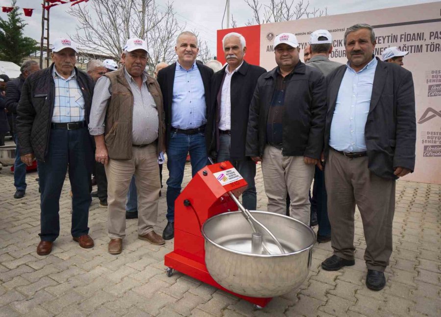 Mersin’de Çiftçilere Zeytin Ve Passiflora Fidanı Desteği