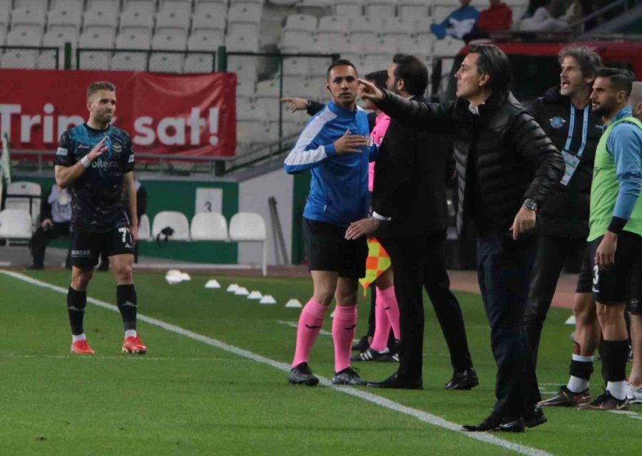 Spor Toto Süper Lig: Konyaspor: 1 - Adana Demirspor: 1 (ilk Yarı)