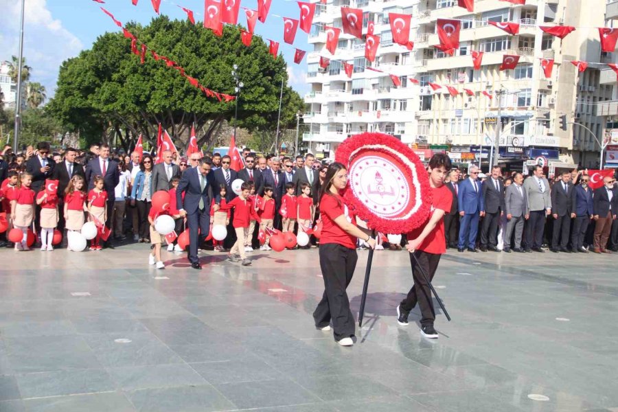 Antalya’da 23 Nisan Ulusal Egemenlik Ve Çocuk Bayramı Etkinlikleri