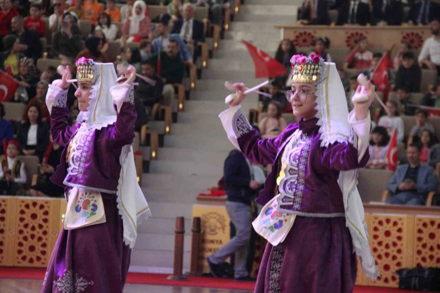 Konya’da 23 Nisan Ulusal Egemenlik Ve Çocuk Bayramı Coşkusu