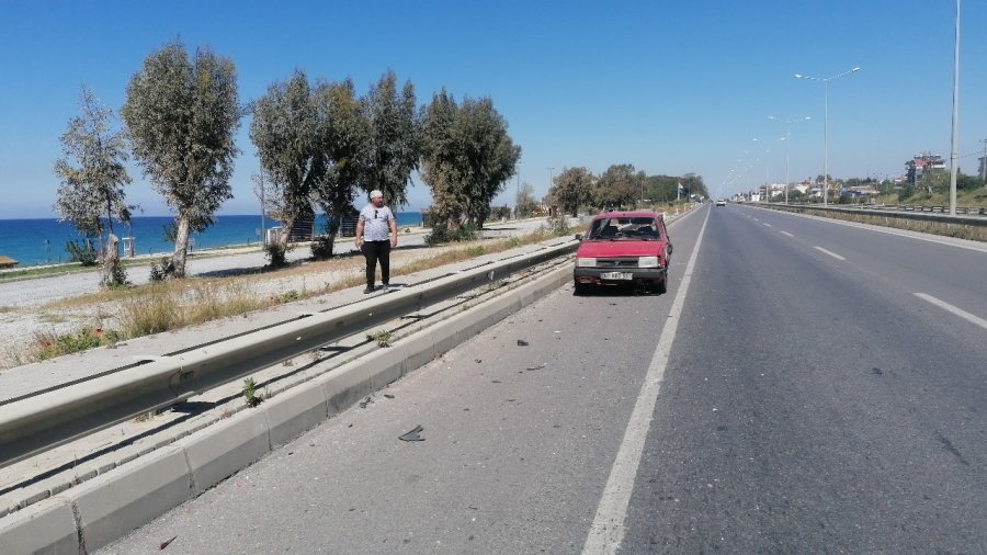 Park Halindeki Otomobilin Sürücüsü Dehşeti Yaşadı