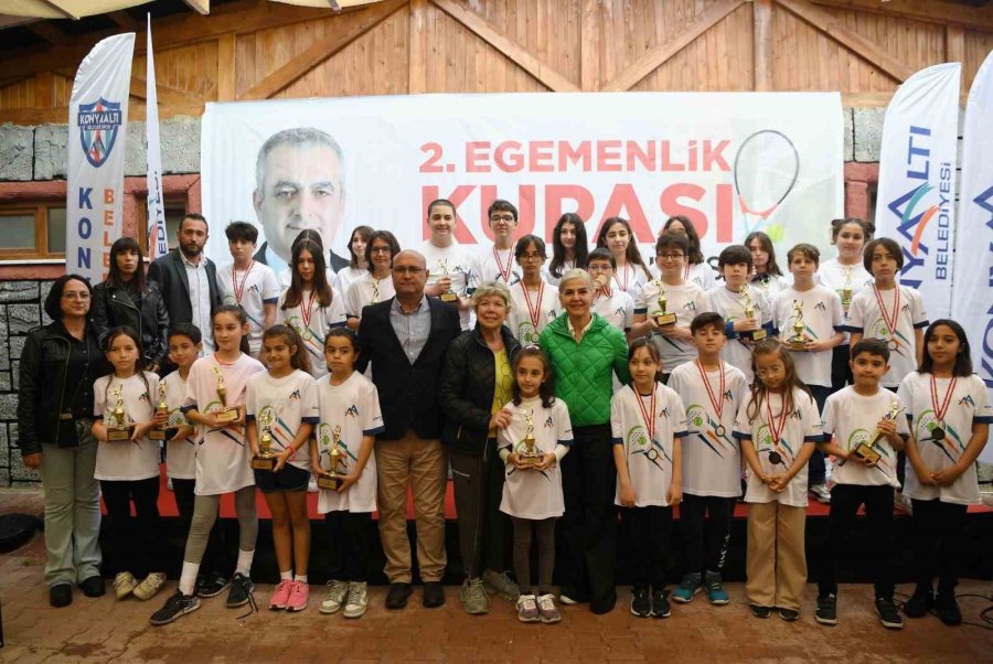 Konyaaltı’nın, Egemenlik Kupası Tenis Turnuvası Sona Erdi