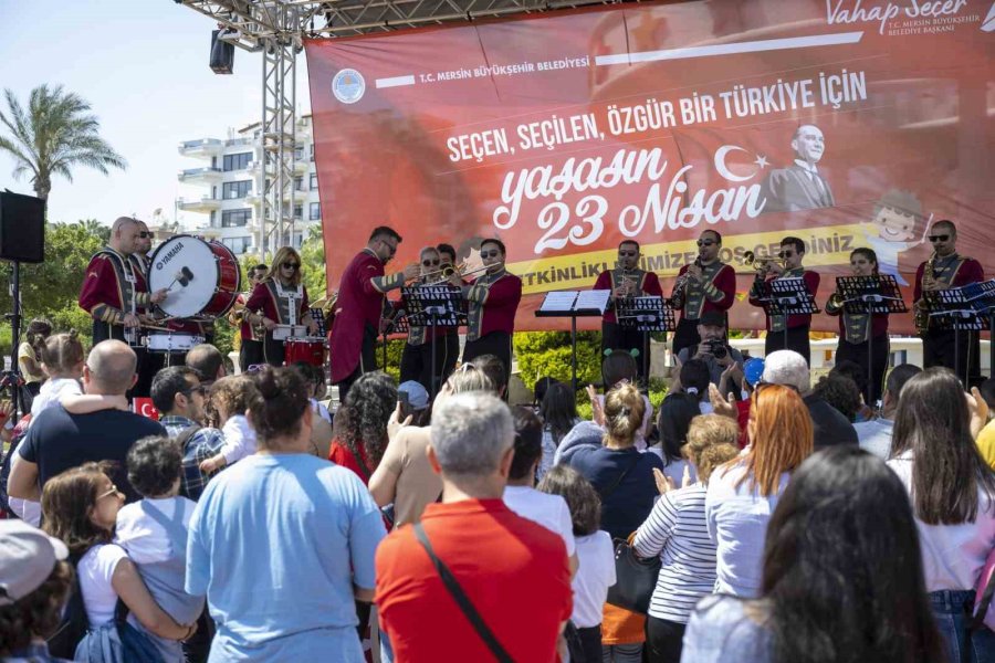 Mersin’de 23 Nisan Etkinlikleri