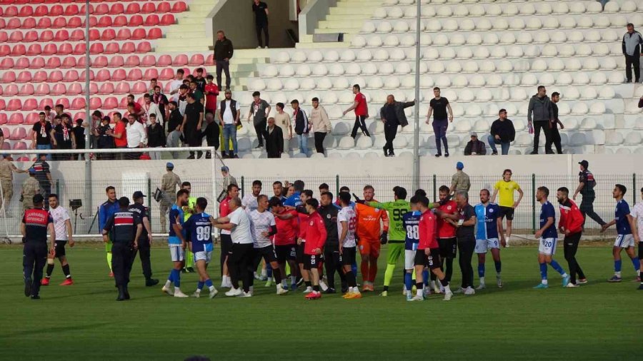 Olaylı Maçta Antalya Süper Amatör Lig Şampiyonu Döşemealtı Belediyespor Oldu