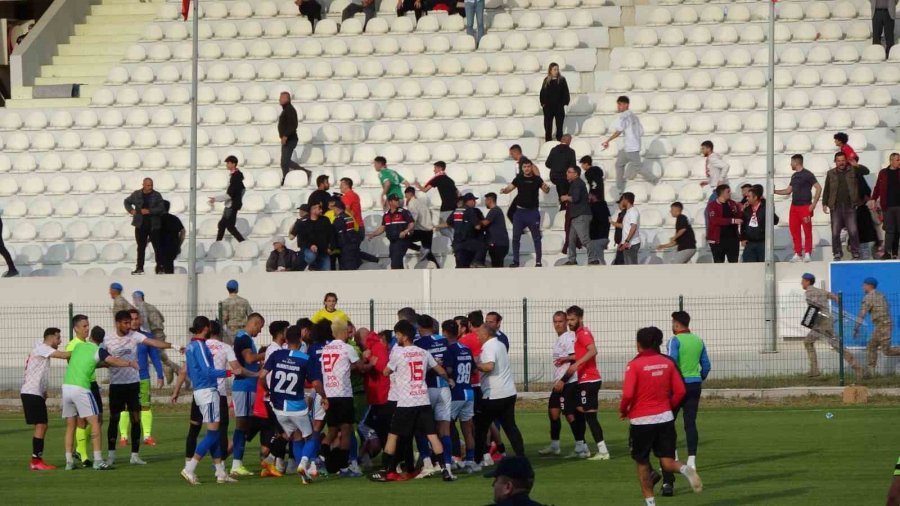 Olaylı Maçta Antalya Süper Amatör Lig Şampiyonu Döşemealtı Belediyespor Oldu