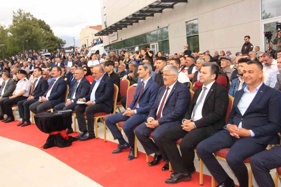 50 Yataklı Kumluca Devlet Hastanesi Ek Binası Törenle Hizmete Açıldı