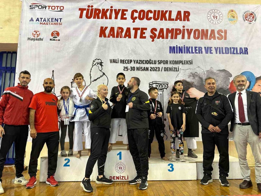 Çocuklar Karate Şampiyonası’nda Danyal Tufan Baytan Türkiye İkincisi Oldu