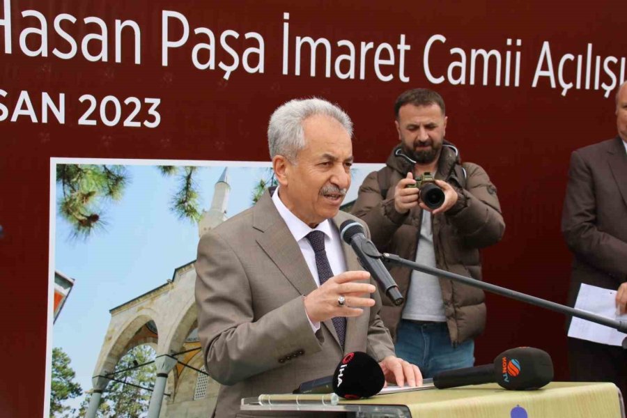 Restore Edilen Nasreddin Hoca Türbesi İle Hasan Paşa İmaret Camii’nin Açılışı Yapıldı